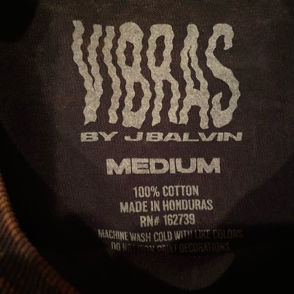 Vibras Crystal Ball Black Washed T-Shirt - Picture 2 of 3